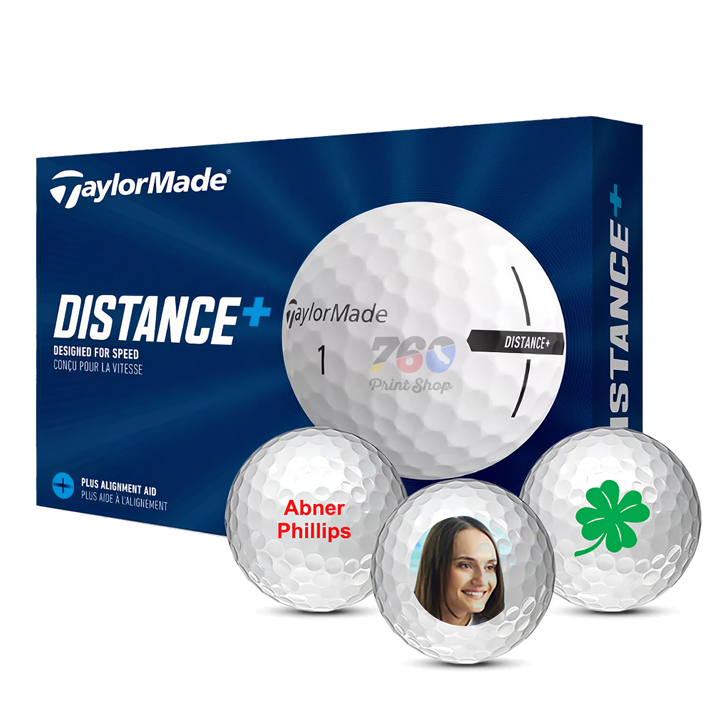 1 Dozen Custom Taylormade Golf balls