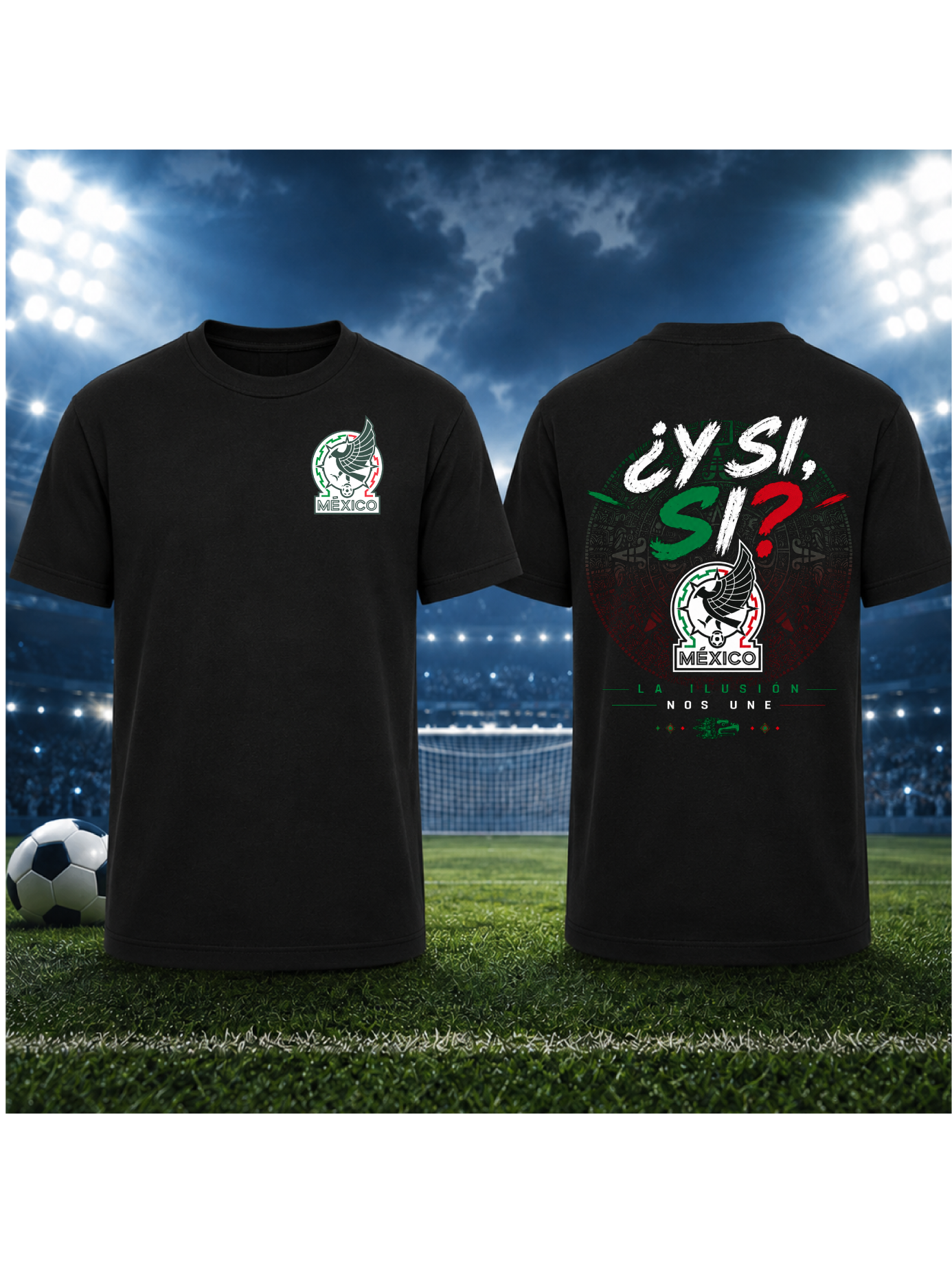 Mexico Y si si? T-shirt (Free shiping)