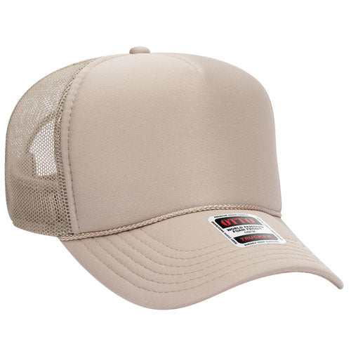 Foam/Mesh Trucker Hat (Solid Color)