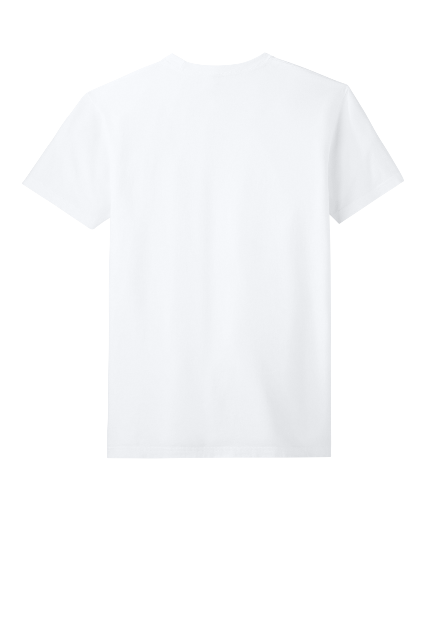 White Creneck Tee Blank