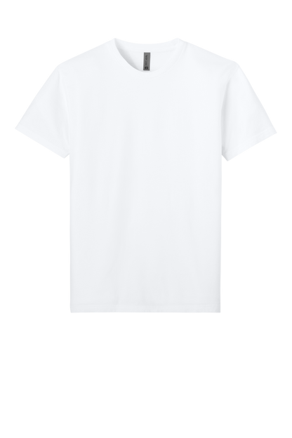 White Creneck Tee Blank