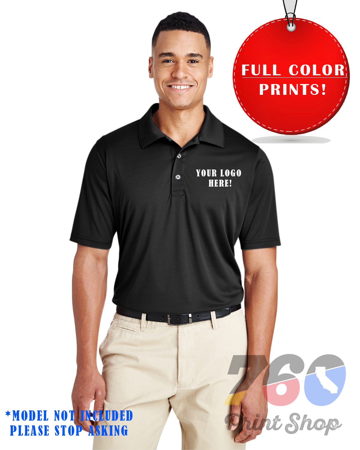 Unisex 100% Polyester Polo