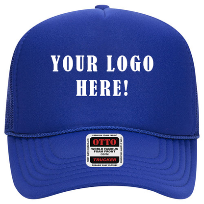 Foam/Mesh Trucker Hat (Solid Color)