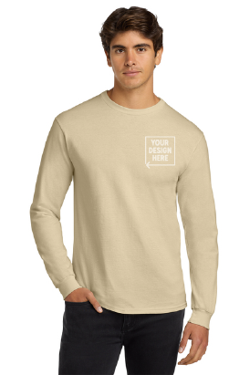 Unisex Long sleeve Cotton Blank