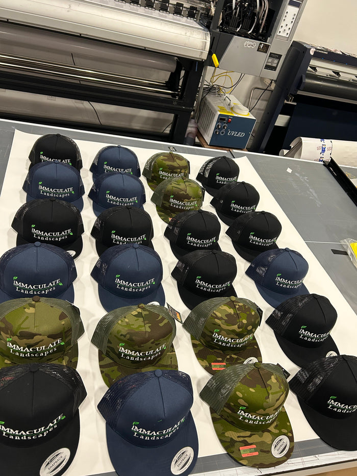 Finished hat order